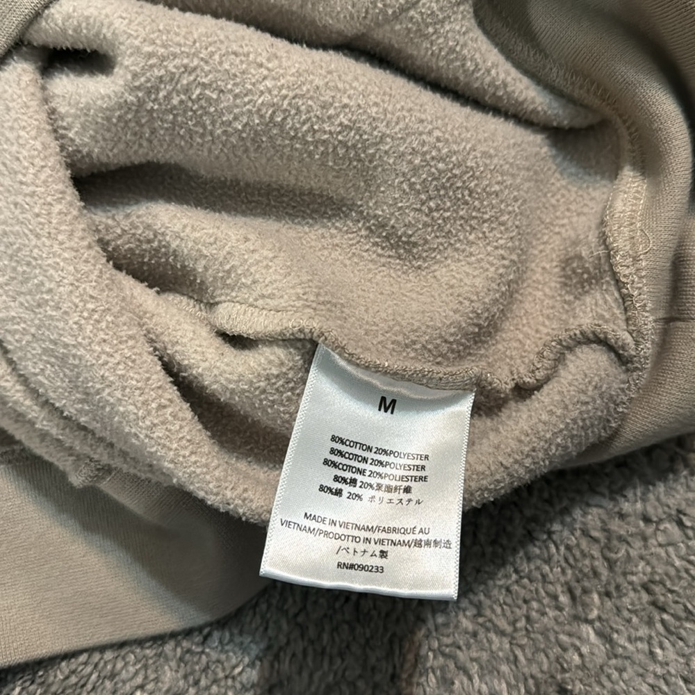 Essentials Men's hoodie - tan - Picture 4 of 5